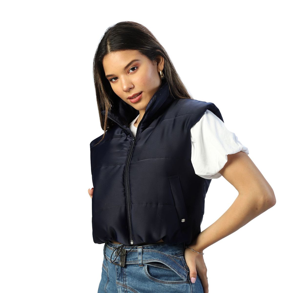 FORDAN JEANS - Chaleco Casual Mujer Fordan Jeans Ford