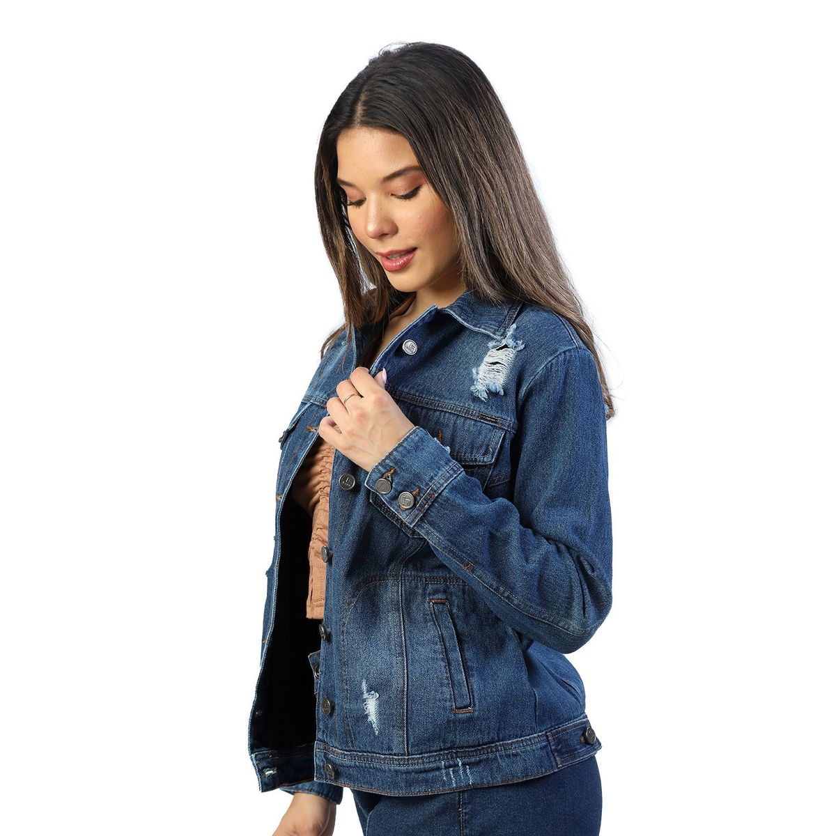 FORDAN JEANS - Casaca Jean Mujer Fordan Jeans