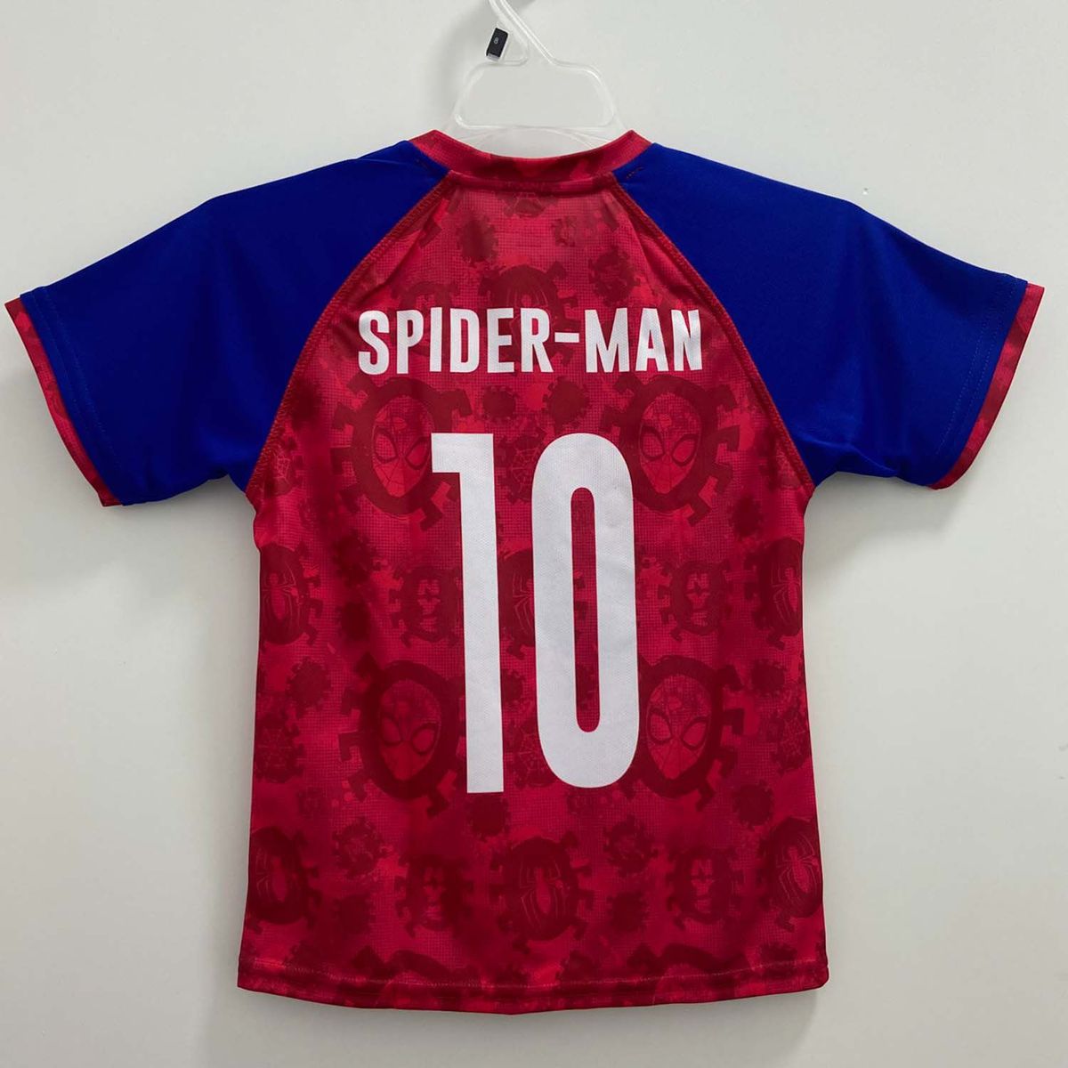 MARVEL - Camiseta De Futbol Niño Manga Corta Spiderman