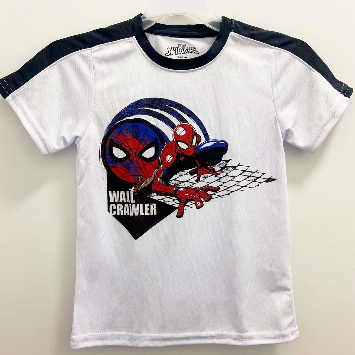 MARVEL - Camiseta De Futbol Niño Manga Corta Spiderman