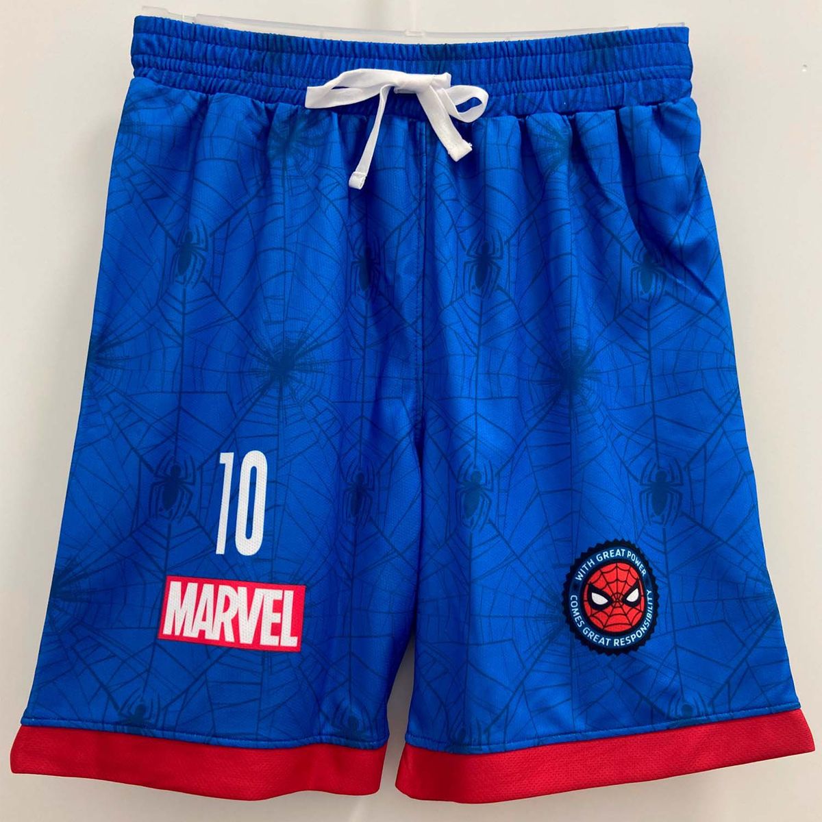 MARVEL - Short De Fútbol Niño Spiderman