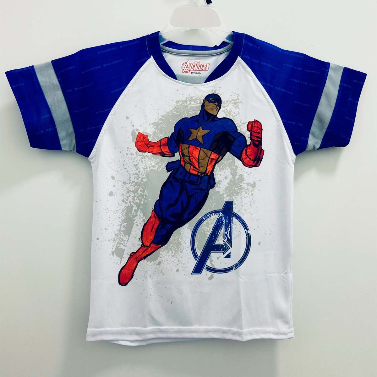  - Camiseta De Futbol Niño Manga Corta Capitán América