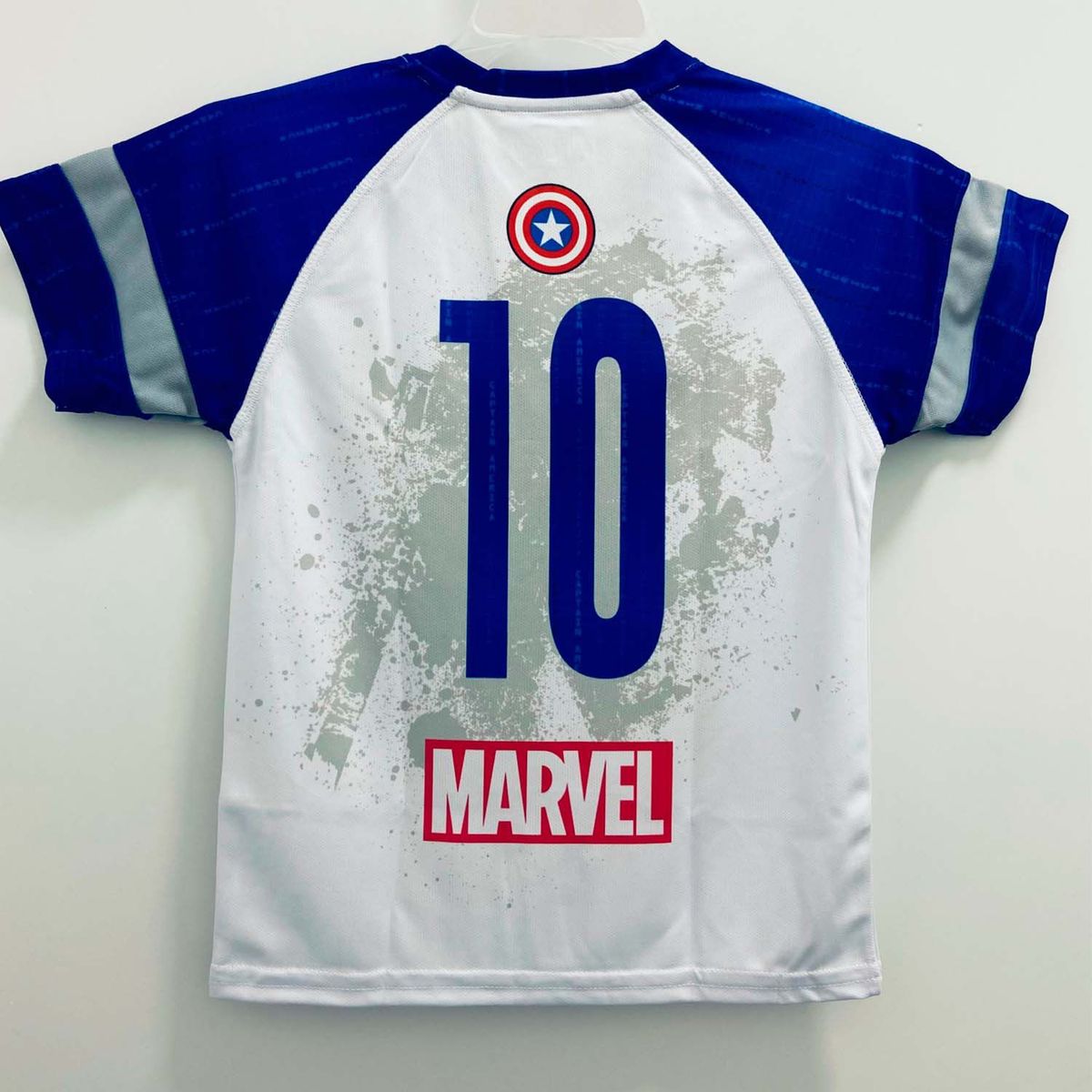 - Camiseta De Futbol Niño Manga Corta Capitán América