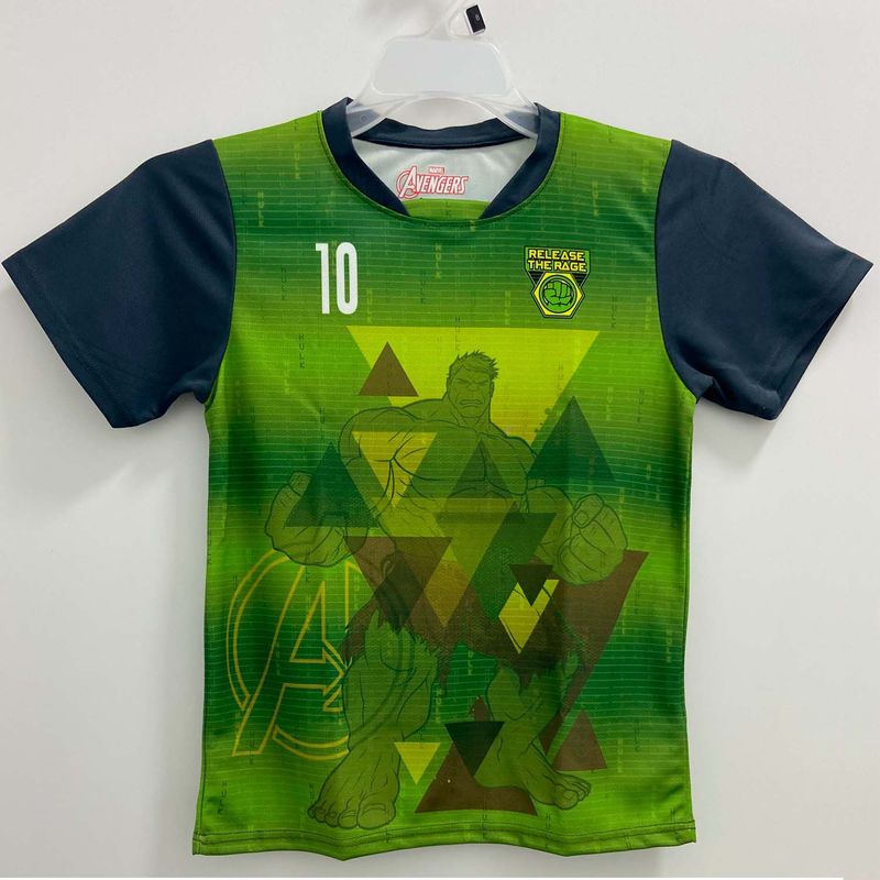 HULK - Camiseta De Futbol Niño Manga Corta Hulk