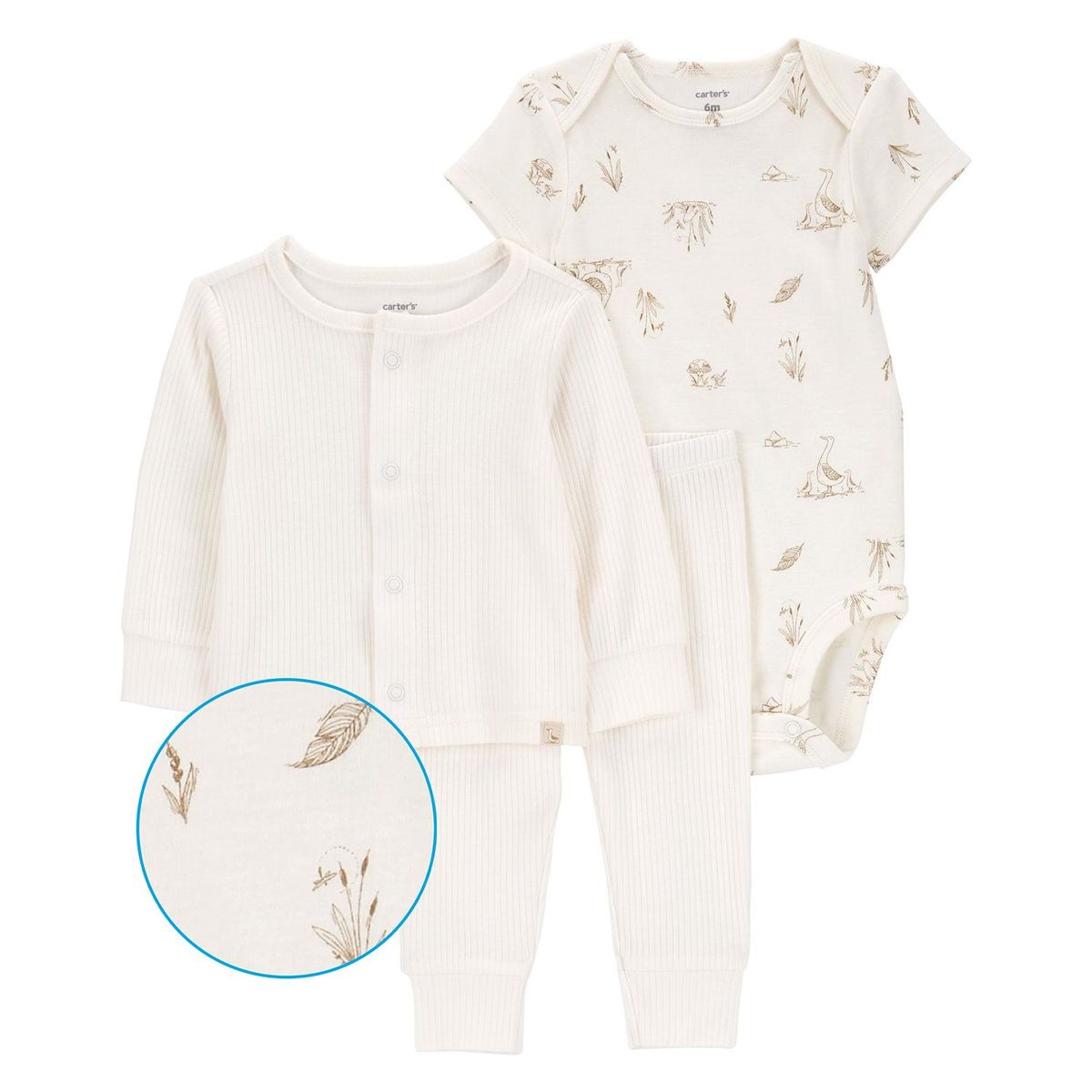 CARTER'S - Conjunto Bebé Niño Niña 3 Piezas Carters