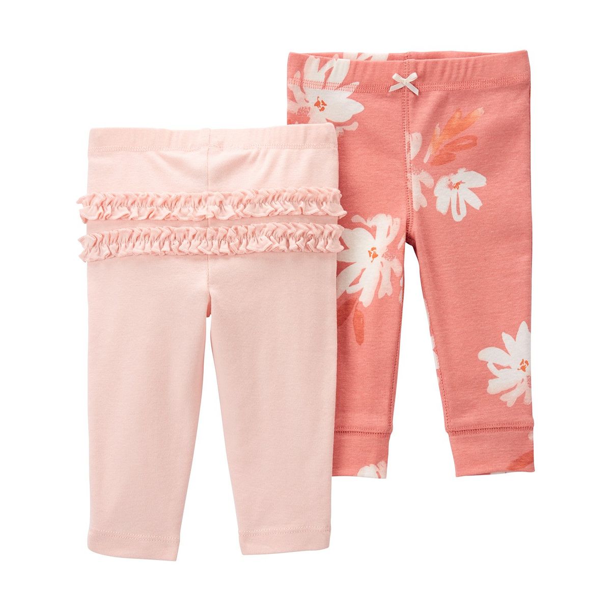 CARTER'S - Pantalón Bebé Niña Pack X2 Algodón Carters