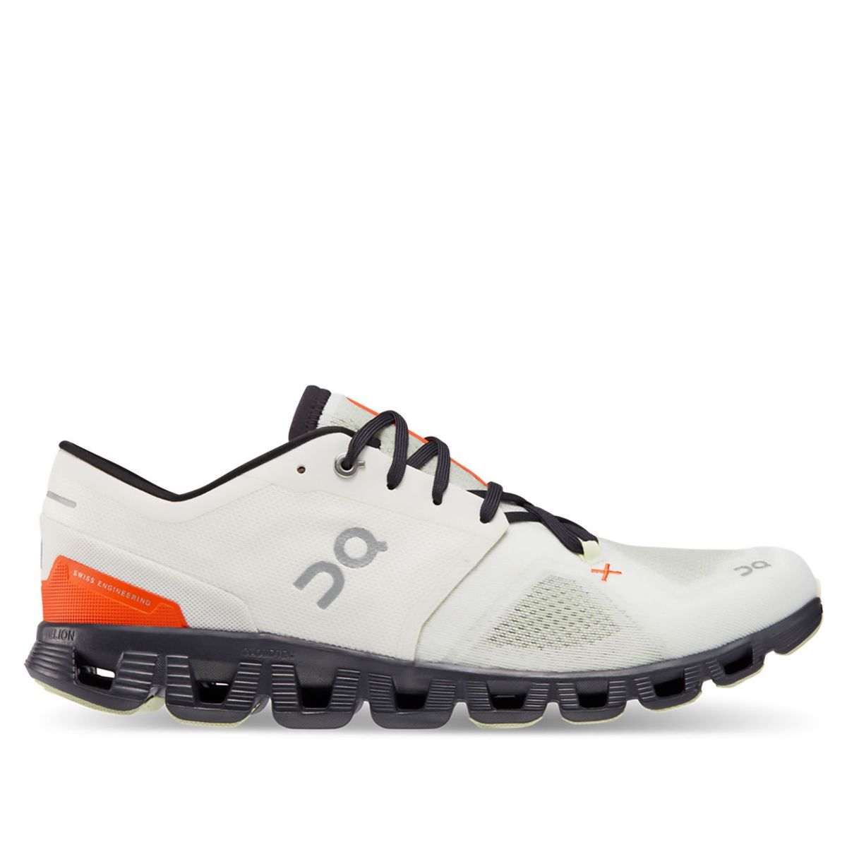 ON - Zapatillas urbanas Hombre Cloud X 3 Ivory/Flame ON