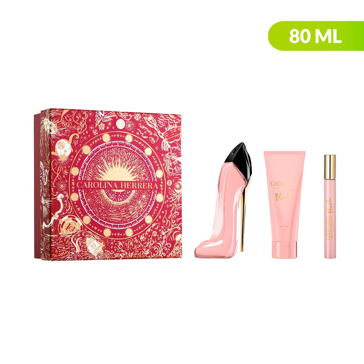 CAROLINA HERRERA - Set De Regalo Good Girl Blush Edp 80ml + Body Lotion 100ml Carolina Herrera