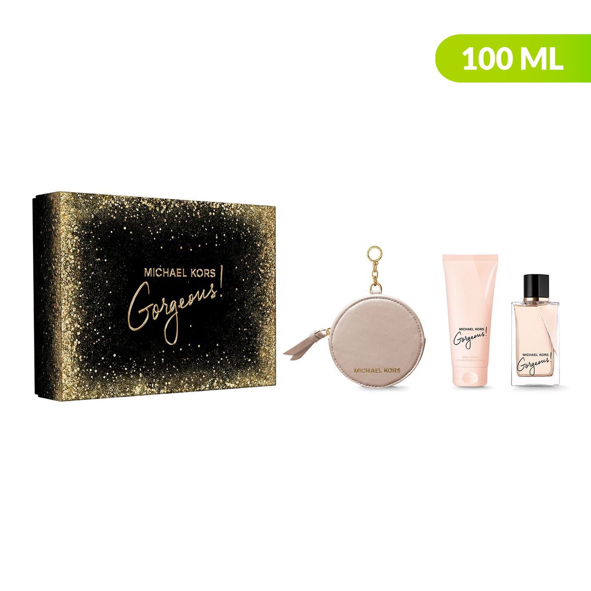 MICHAEL KORS - Set De Regalo Gorgeous Edp 100ml + Body Lotion +Monedero Mujer