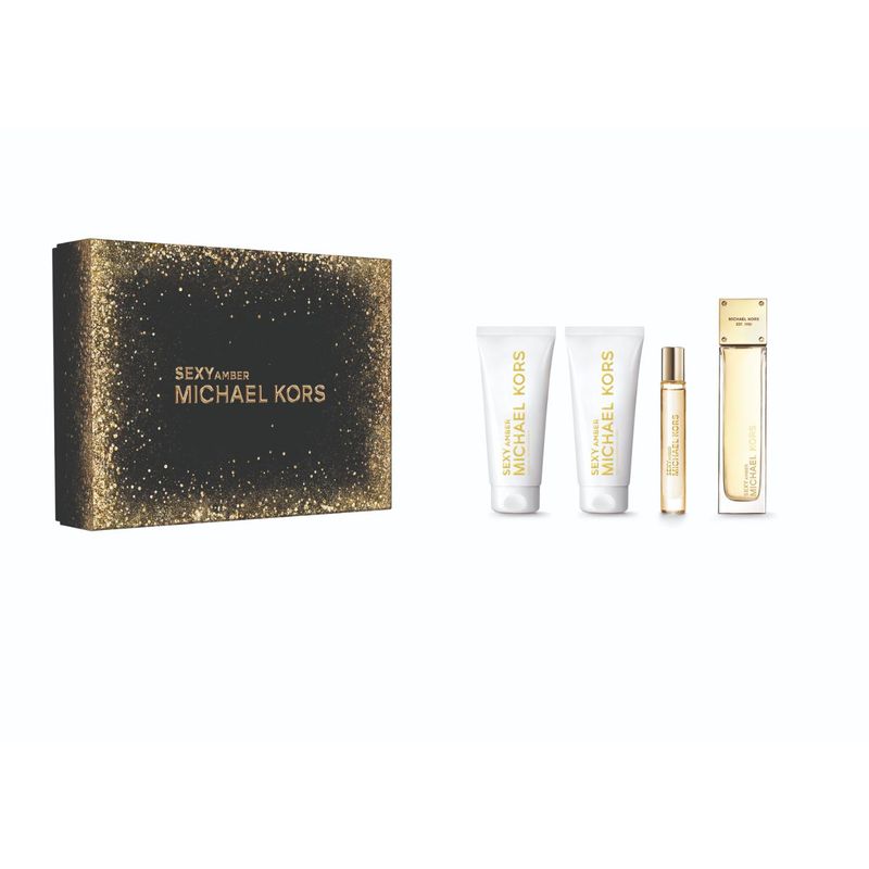 MICHAEL KORS - Set De Regalo Sexy Amber Edp 100ml + Shower Gel Michael Kors Mujer