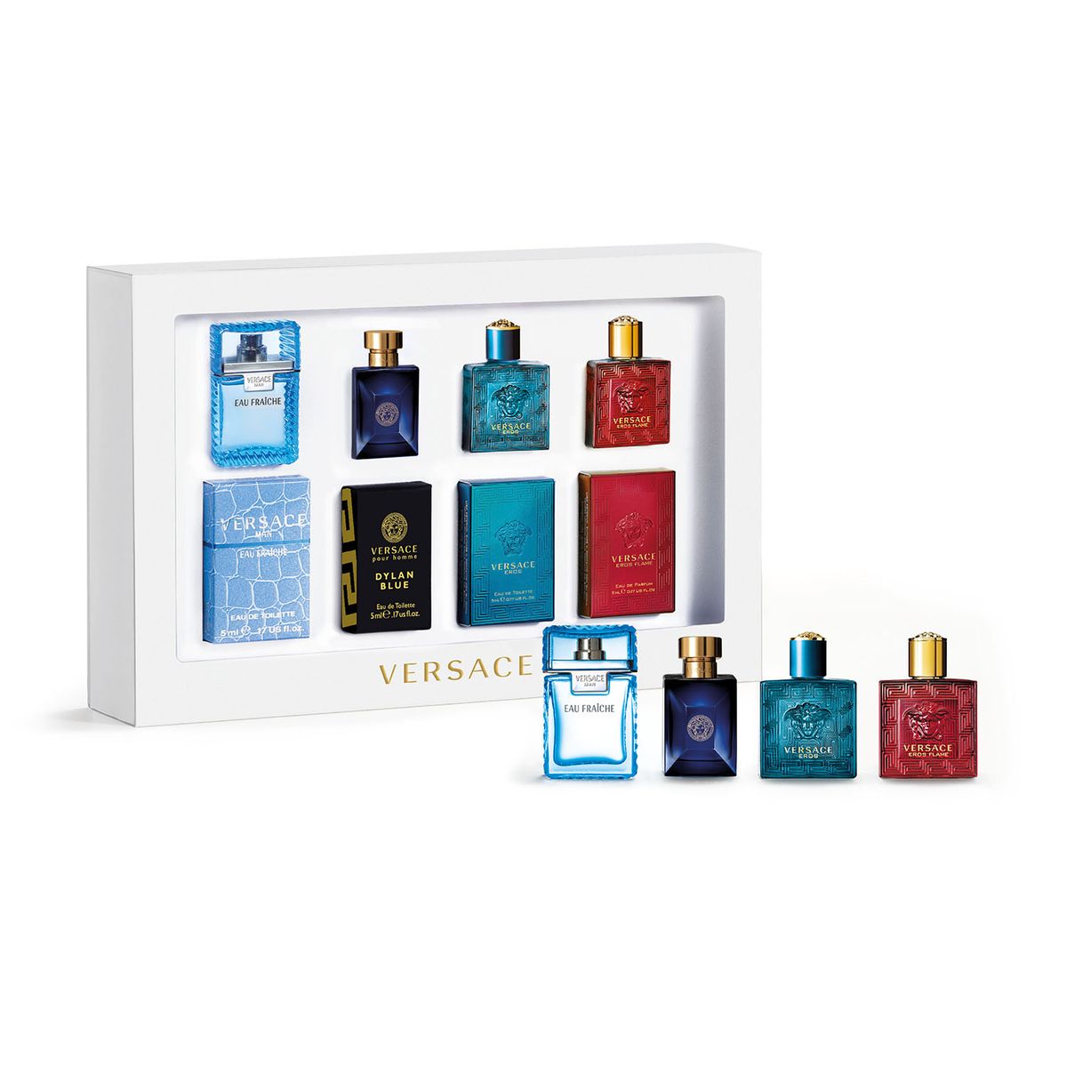 VERSACE - Versace  Set Miniaturas Para Hombre