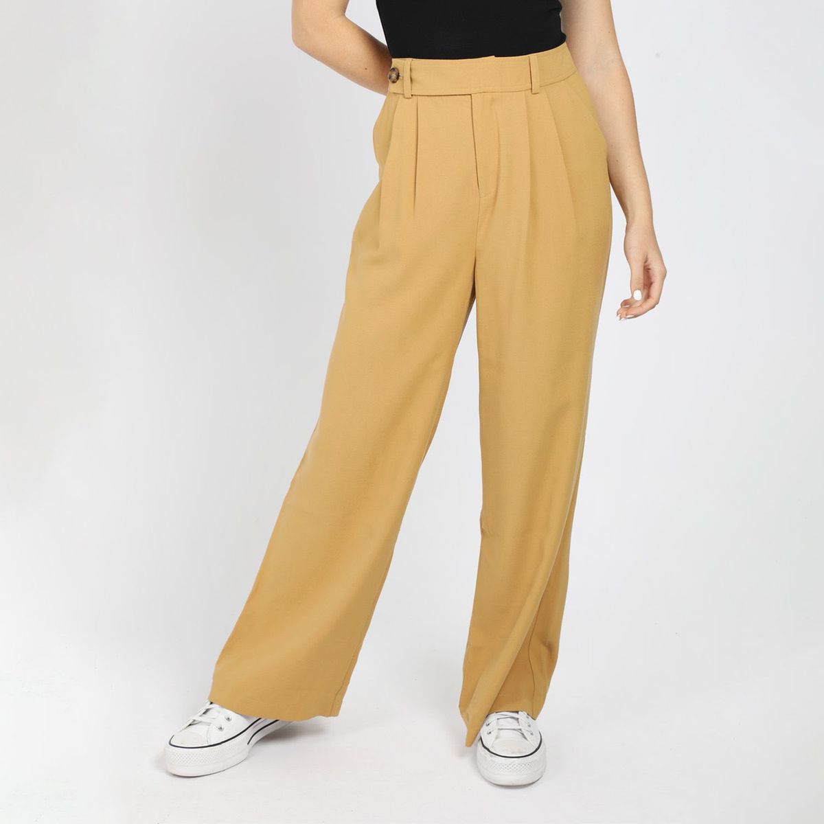 BASEMENT - Pantalón Sastre Mujer Basement