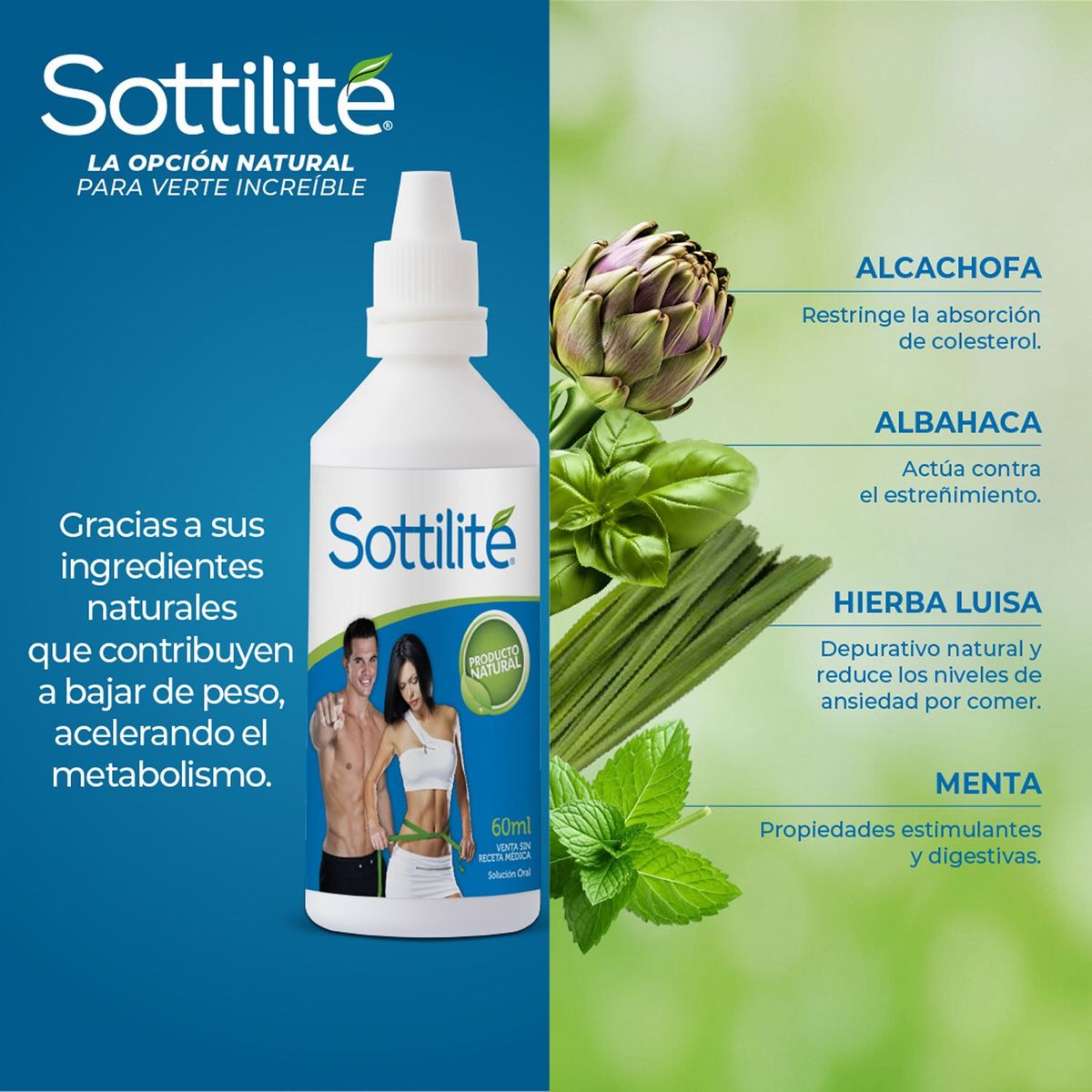 SOTTILITE - Sottilite Solución Oral 60 ml