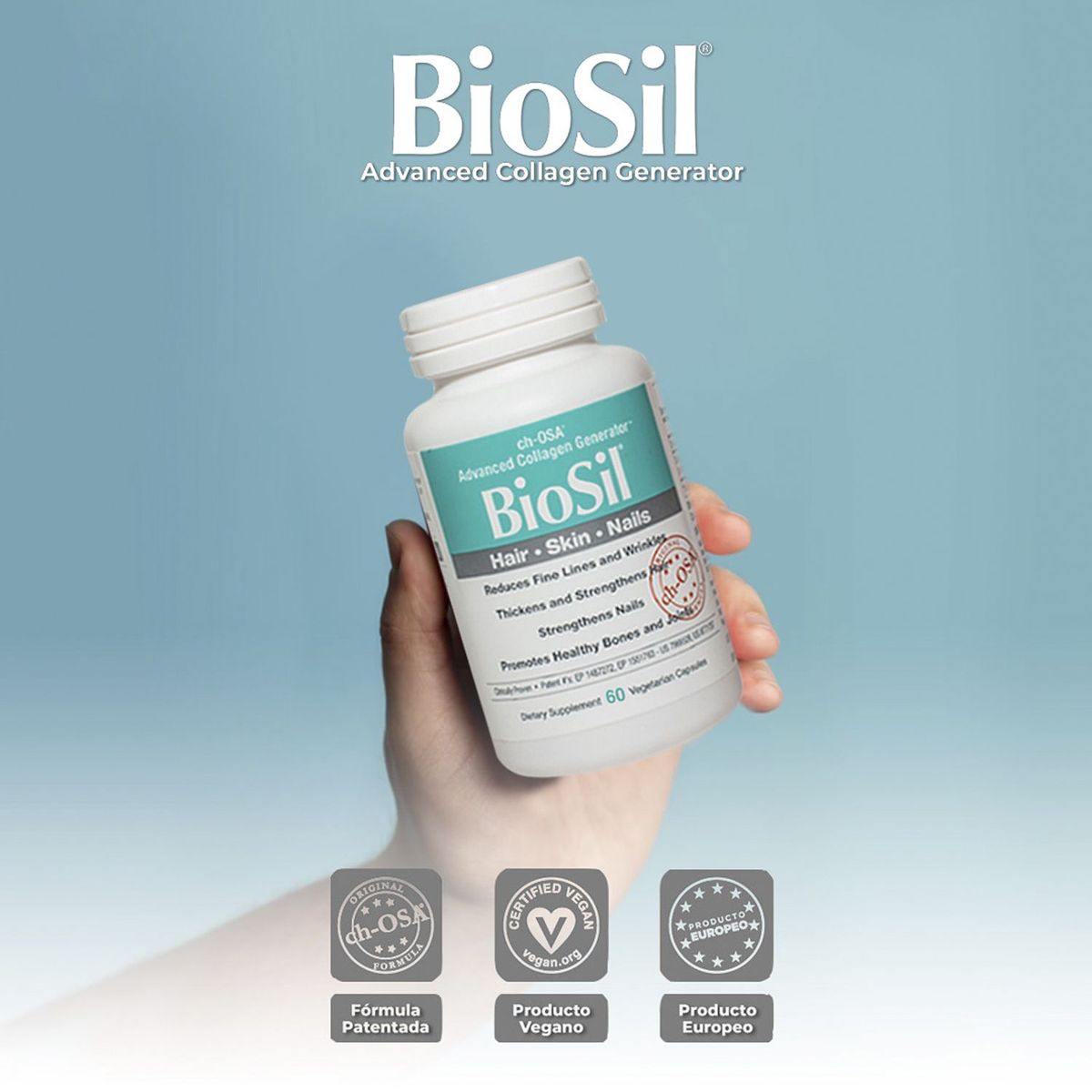 BIOSIL - BioSil 60 Cápsulas