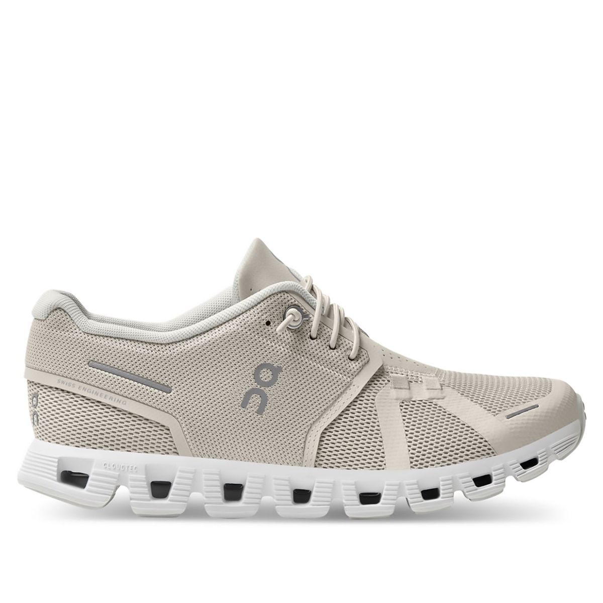 ON - Zapatillas urbanas Mujer Cloud 5 Pearl hit ON RUNNING