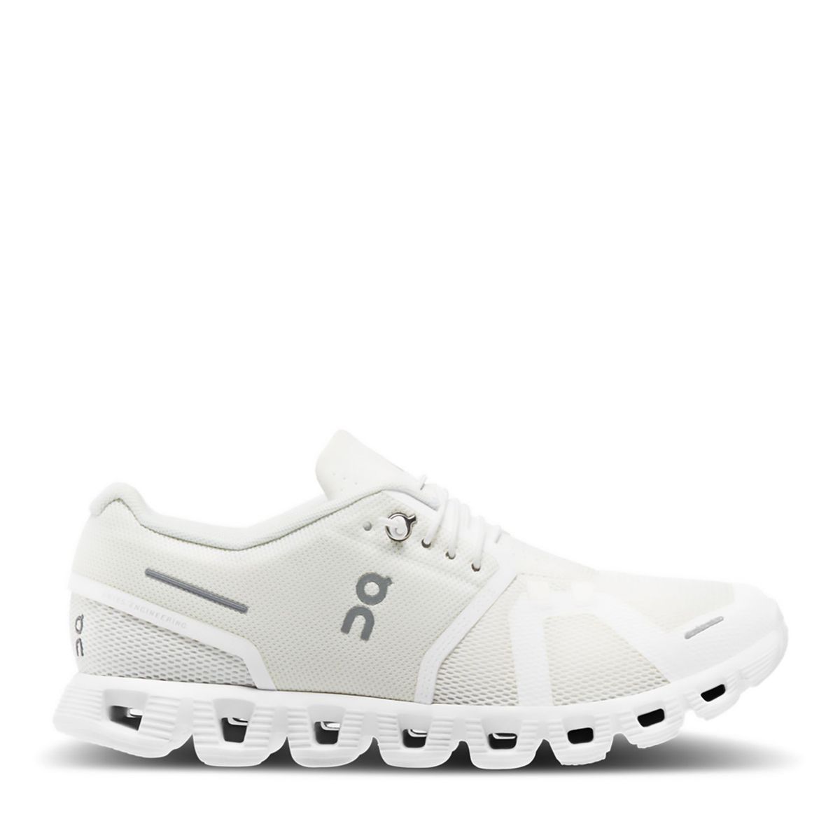 ON - Zapatillas urbanas Mujer Cloud 5  Undyed-White White ON RUNNING