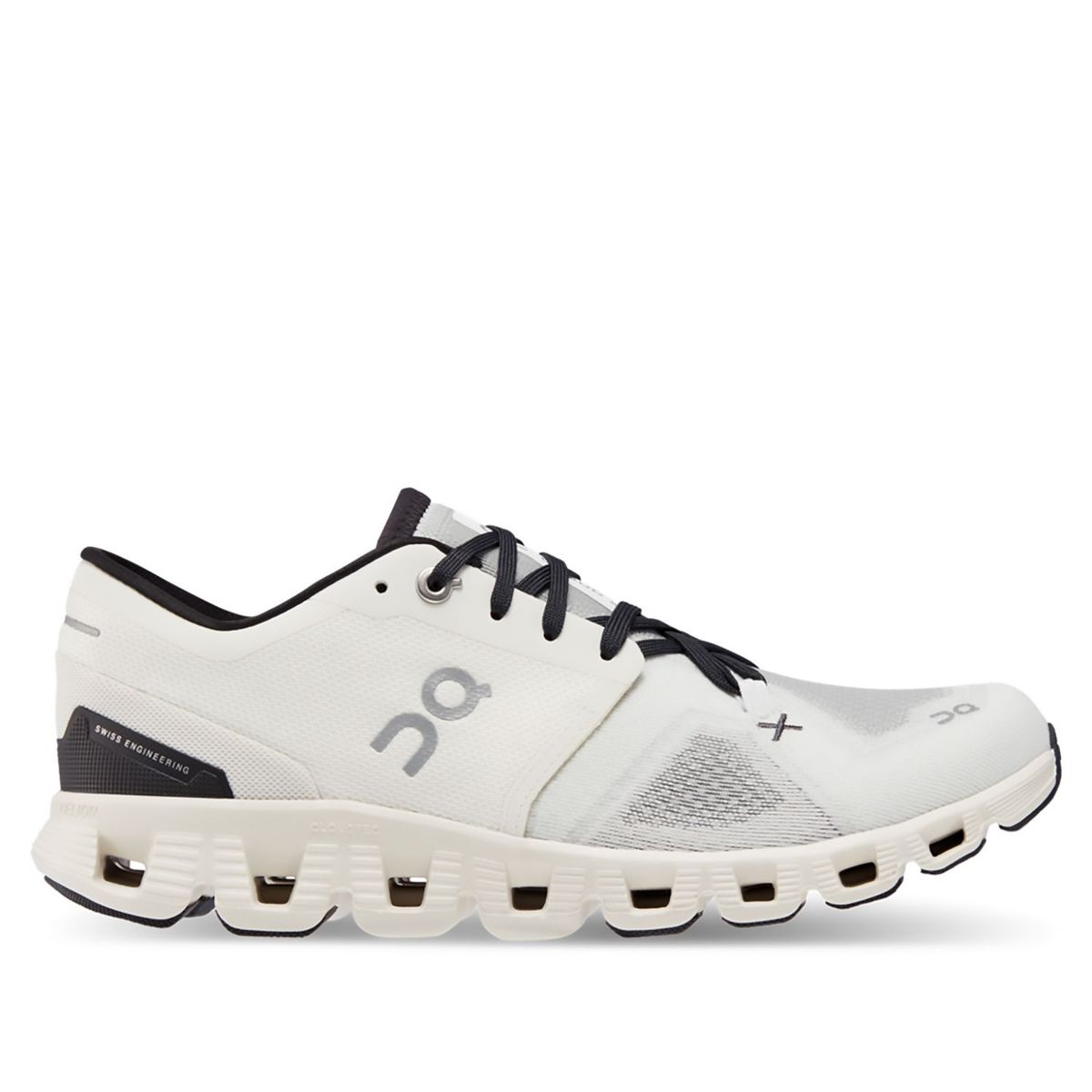 ON - Zapatillas urbanas Mujer Cloud X 3  White Black ON RUNNING