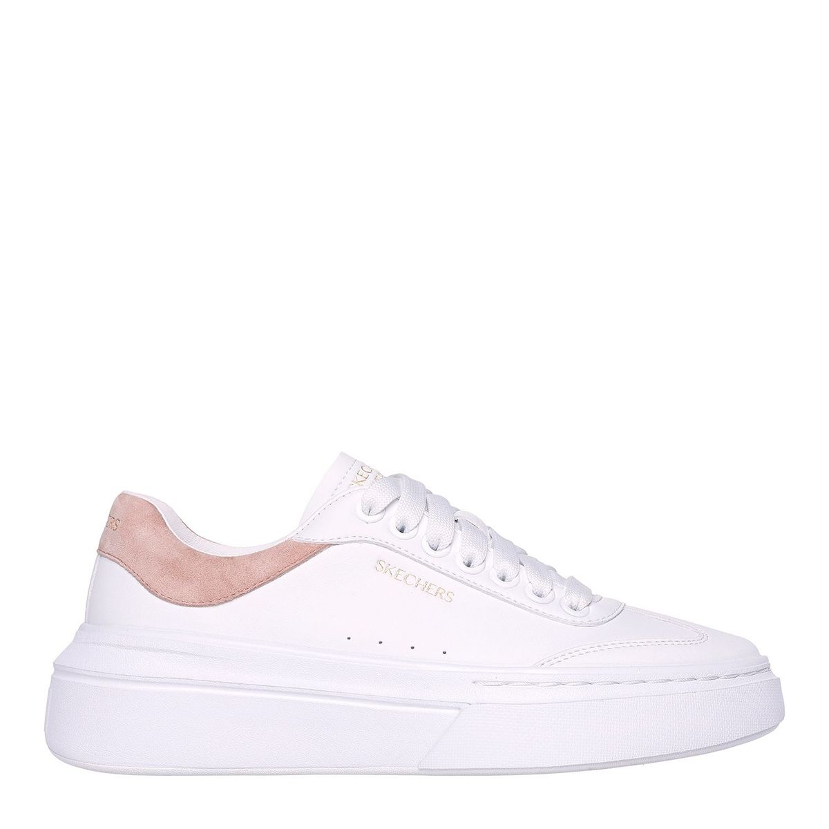 SKECHERS - Zapatillas Urbanas Mujer Skechers Court  Blanco