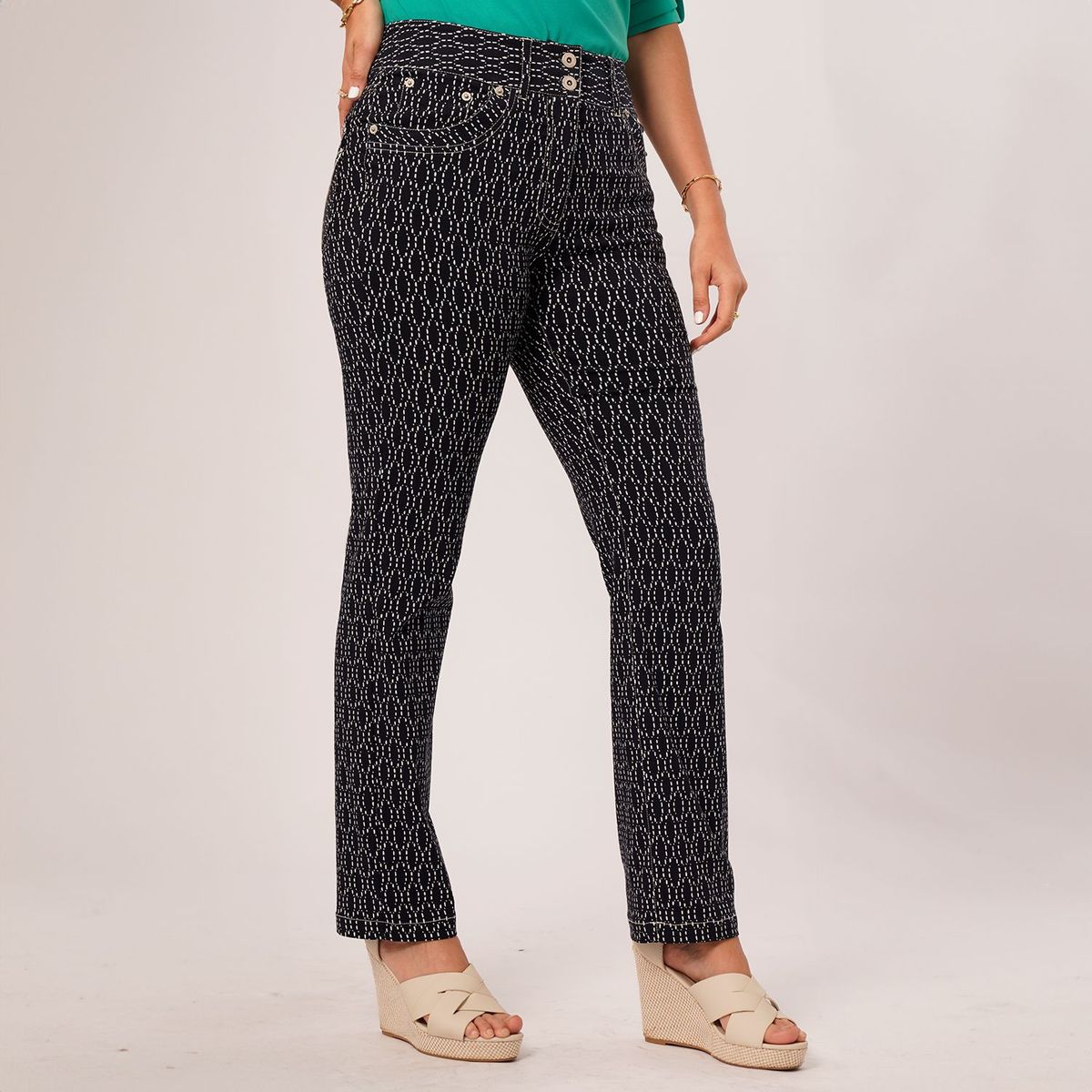 MAE ALCOTT - Pantalon Celeste Fmp24c02pa15