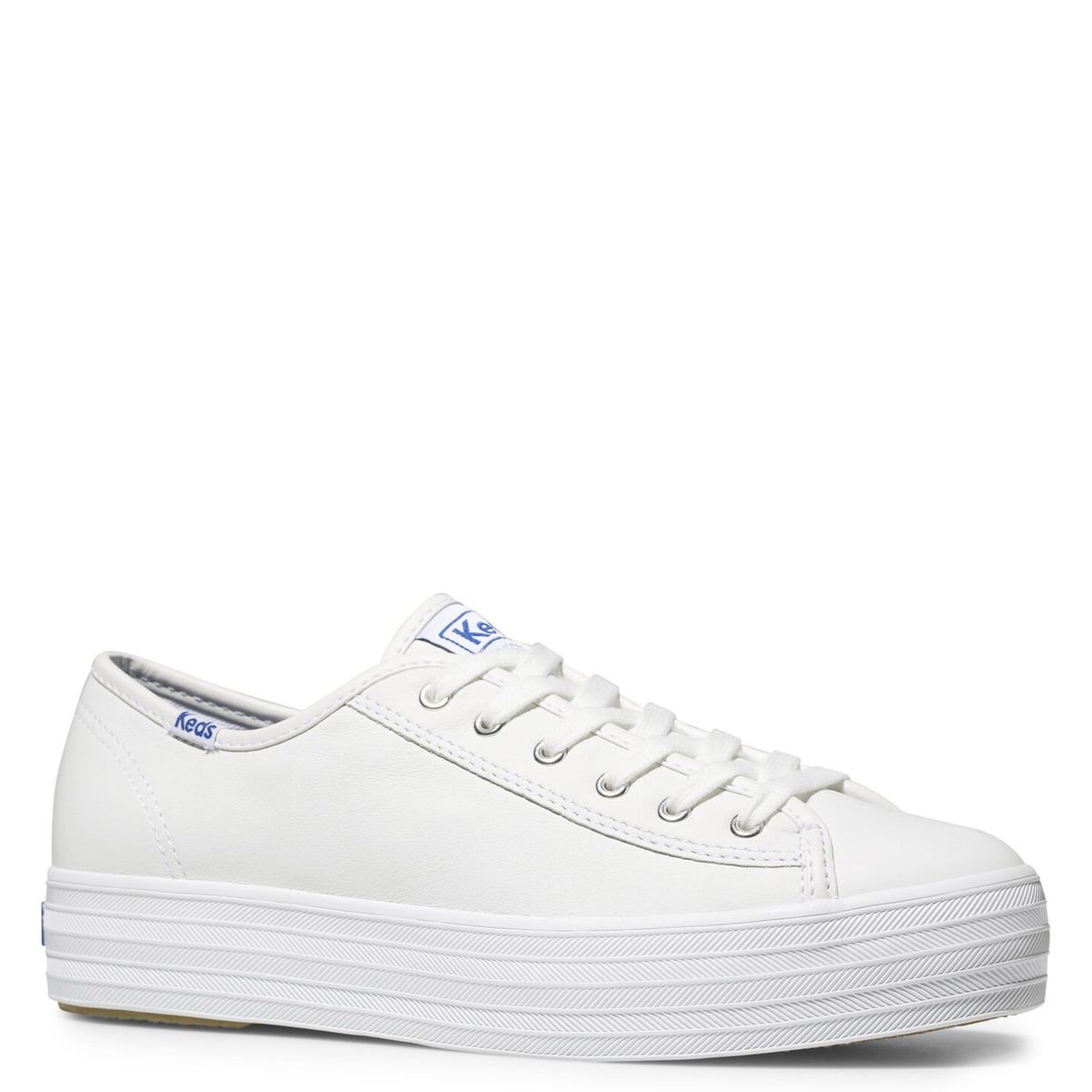 KEDS - Zapatillas Urbanas Mujer Triple Kick Leather White Keds