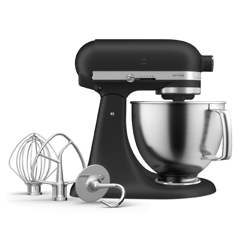 KITCHENAID - Batidora de Pedestal Negro Mate 4.8L 5KSM150PSEBK