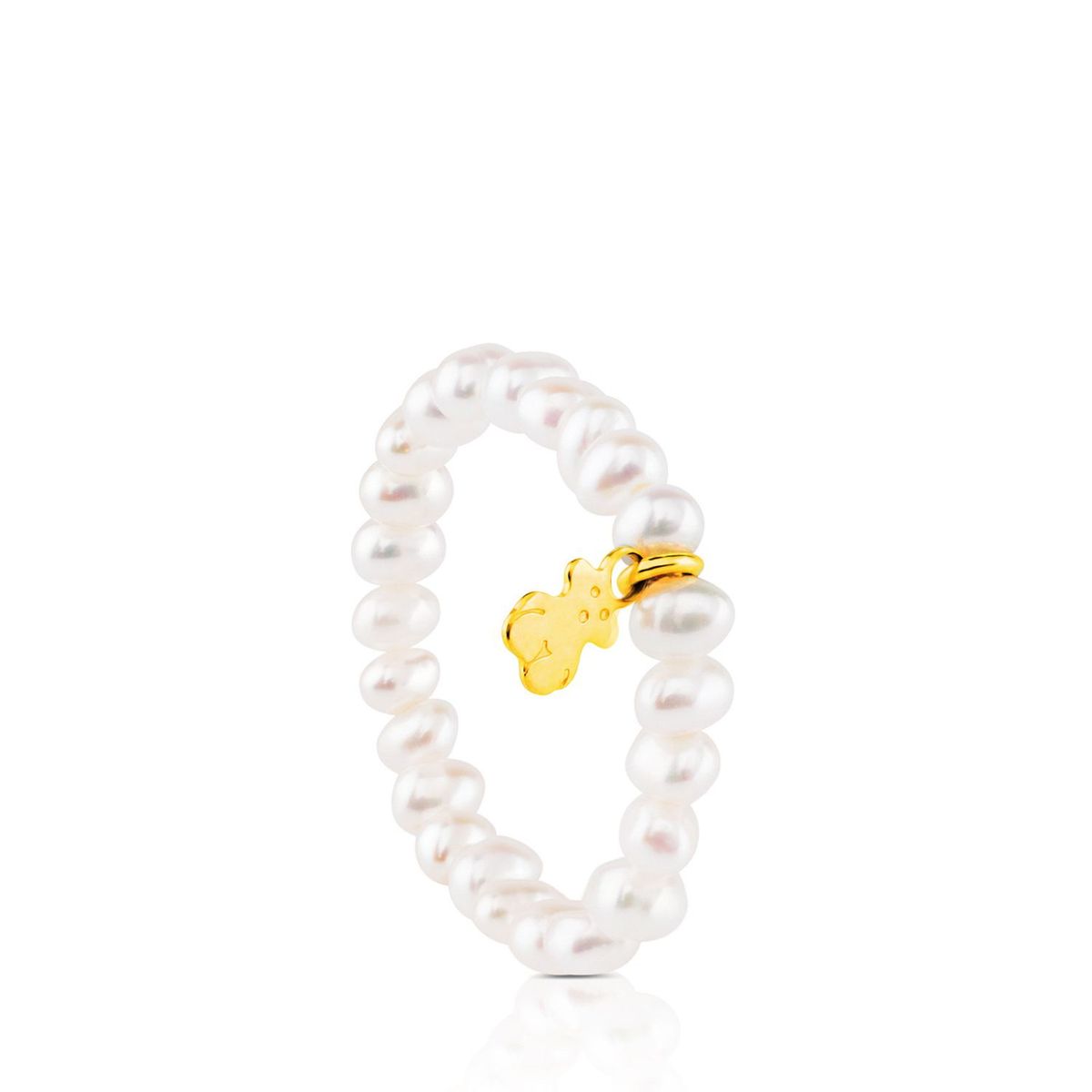 TOUS - Anillo de oro y perlas cultivadas Pearls
