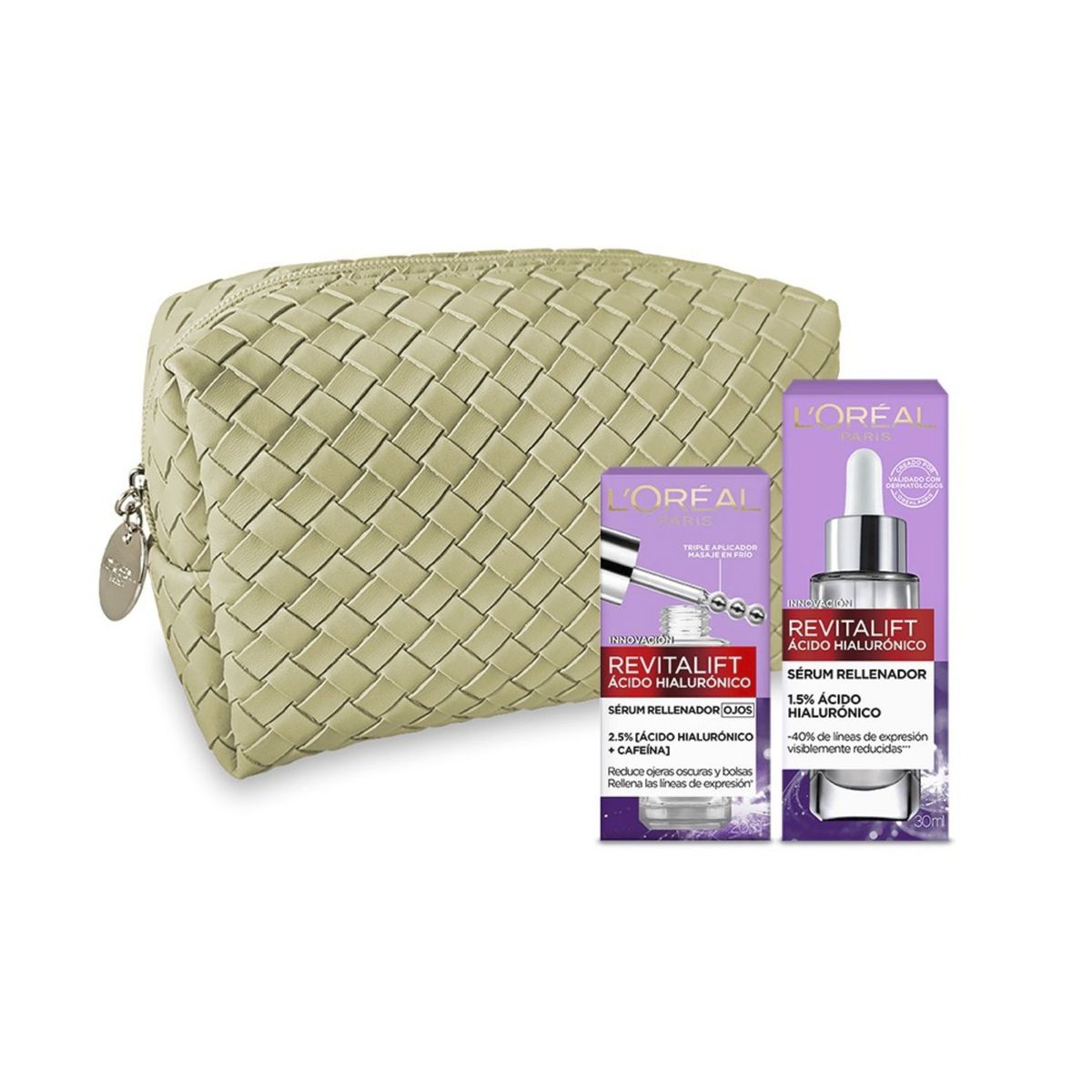 LOREAL PARIS - Set Revitalift Ácido Hialurónico Serum Rostro 30ml + Serum Ojos 20ml L'oréal Paris Skin Care