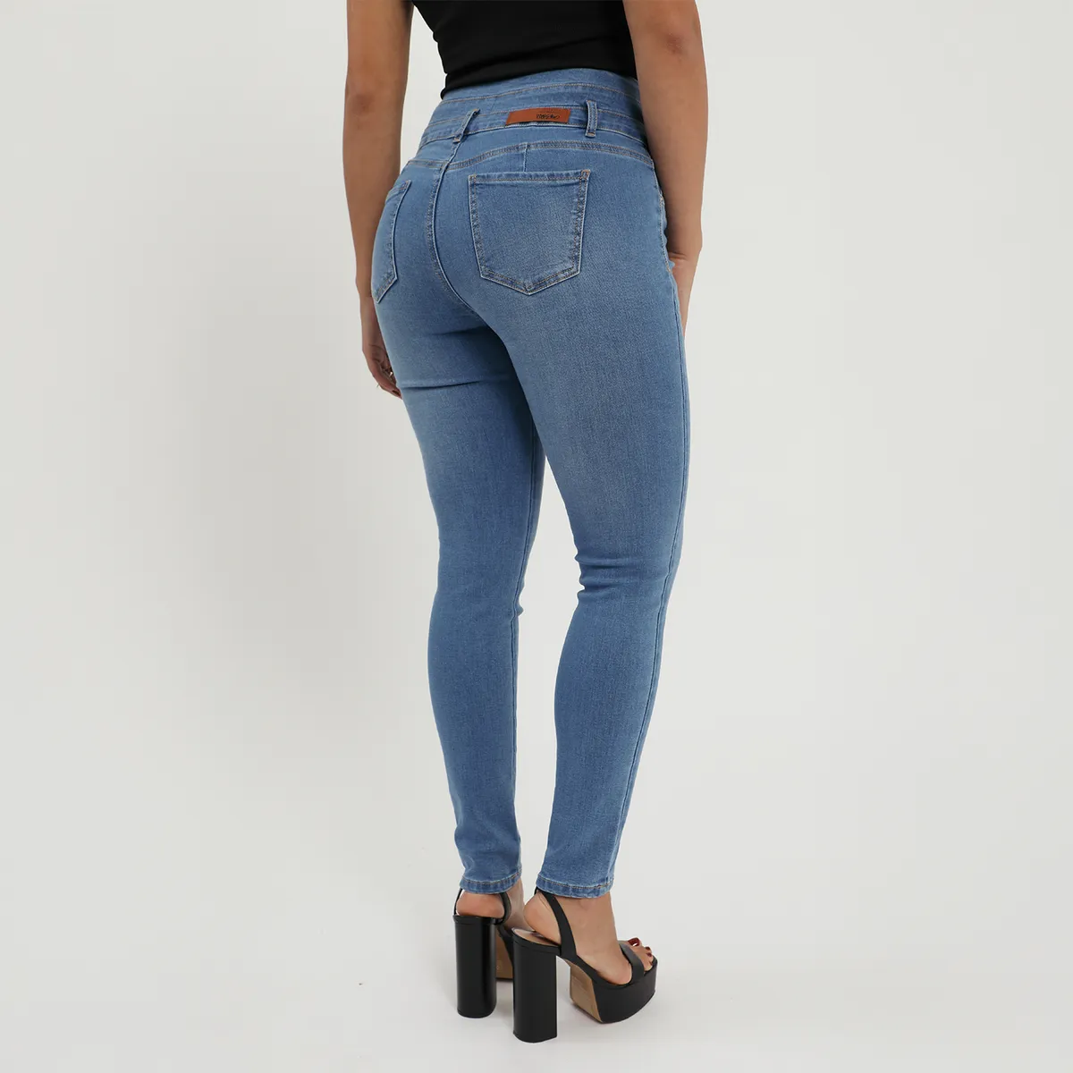 MOSSIMO - Jean Skinny Tiro Alto Mujer Mossimo