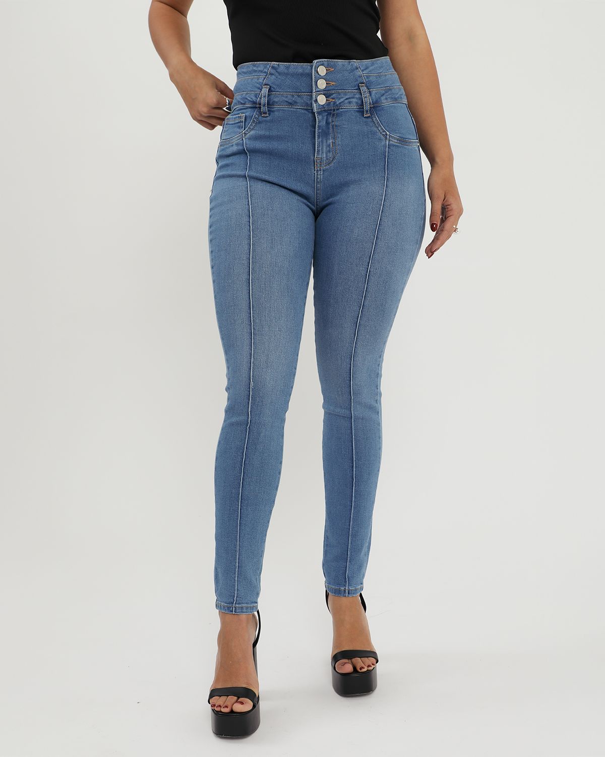 Mom Jeans Opposite Jeans Anchos Jeans Tiro Alto Paris Jean Skinny