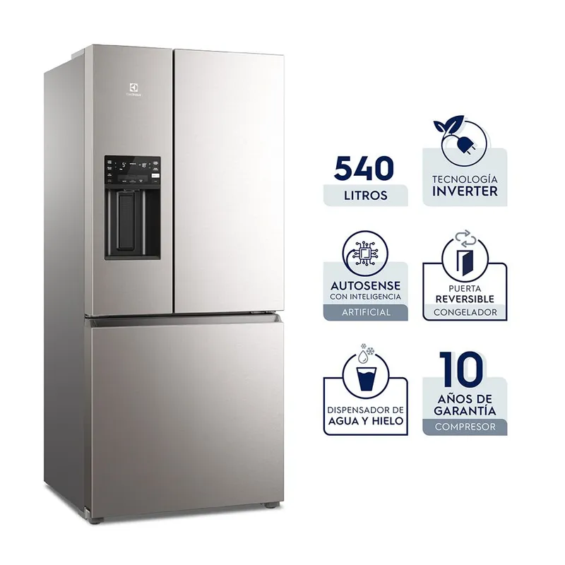 ELECTROLUX - Refrigerador Multidoor 540 L IM8IS