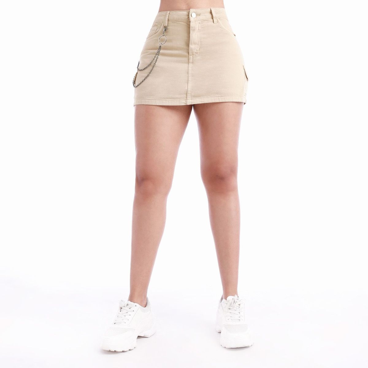 KANSAS - Falda Short Cargo Mujer Kansas