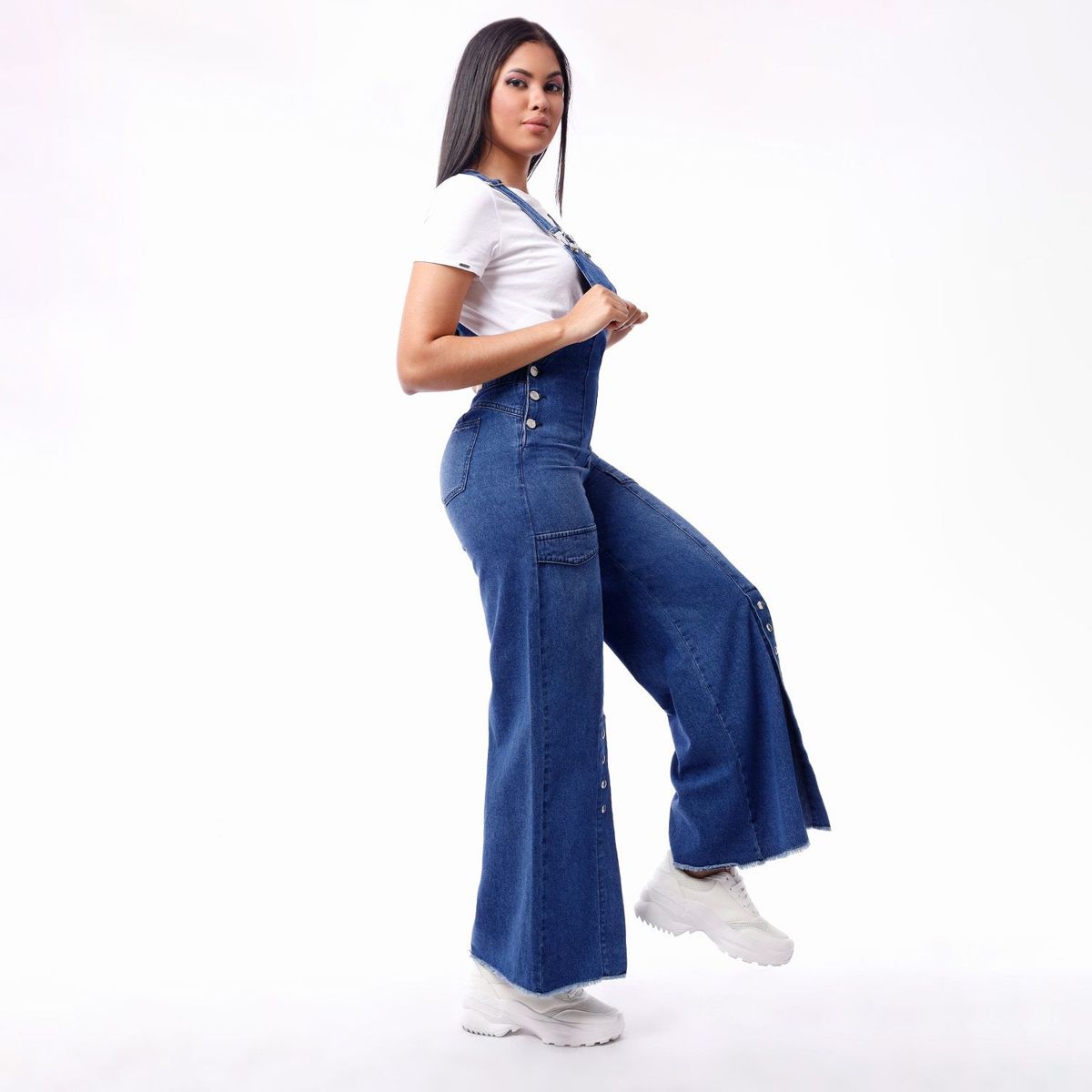 KANSAS - Overall Jean Mujer Kansas