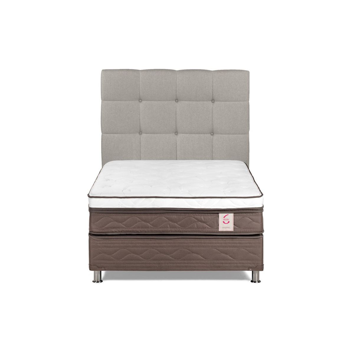 ROSEN - Dormitorio New Style 6 Issey Niebla 1.5 Plz