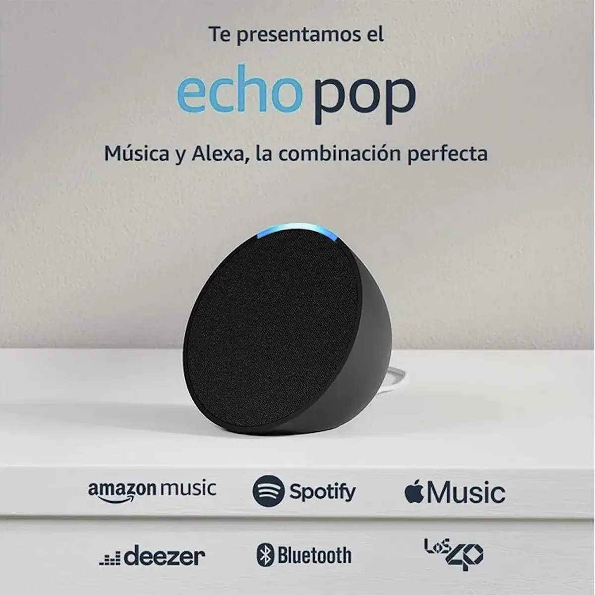 AMAZON - Parlante Inteligente Amazon Alexa Echo Pop