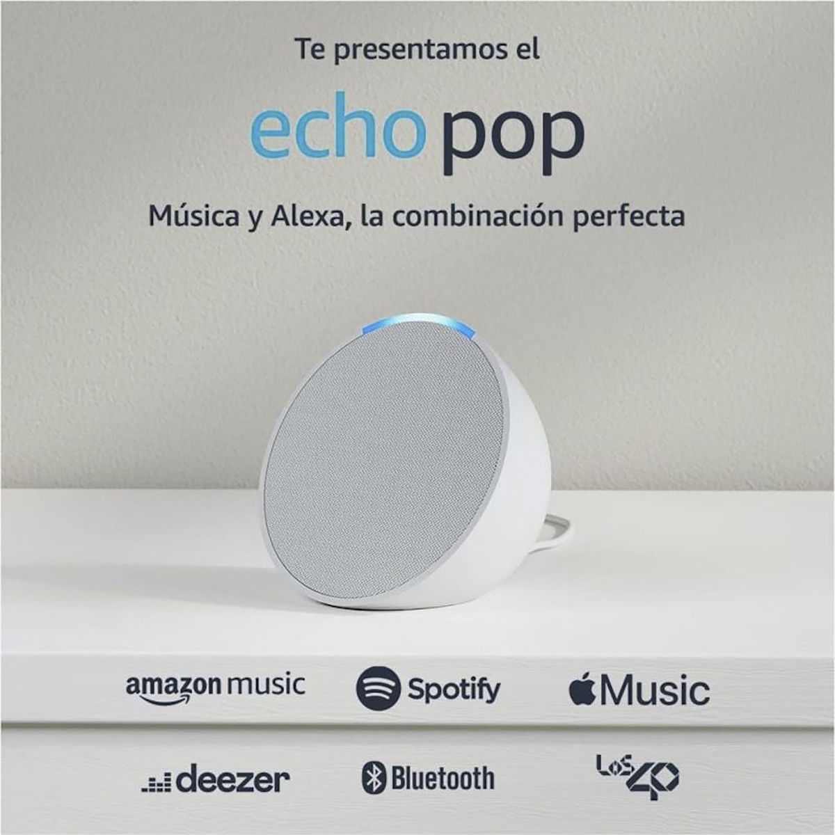 AMAZON - Parlante Inteligente Amazon Alexa Echo Pop