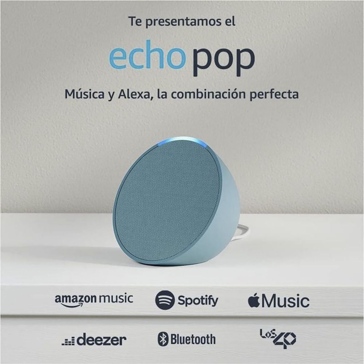 AMAZON - Parlante Inteligente Amazon Alexa Echo Pop