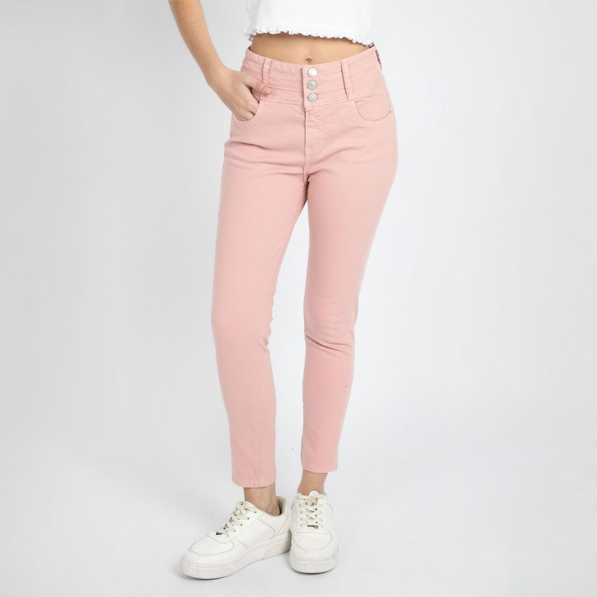 SYBILLA - Pantalón Drill Mujer Sybilla