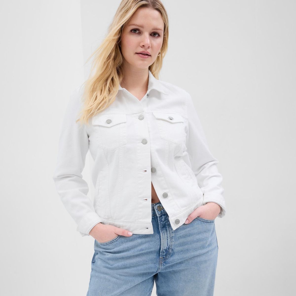 GAP - Casaca Denim Mujer Gap