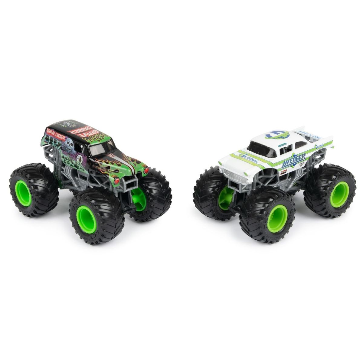 MONSTER JAM - Pack X2 Vehiculos Escala 1:64 Monster Jam