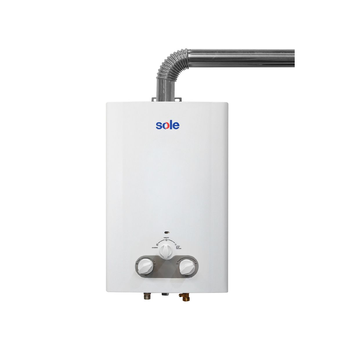 Sole - Calentador Instantáneo Sole Tiro Forzado Glp 10L C/Acc