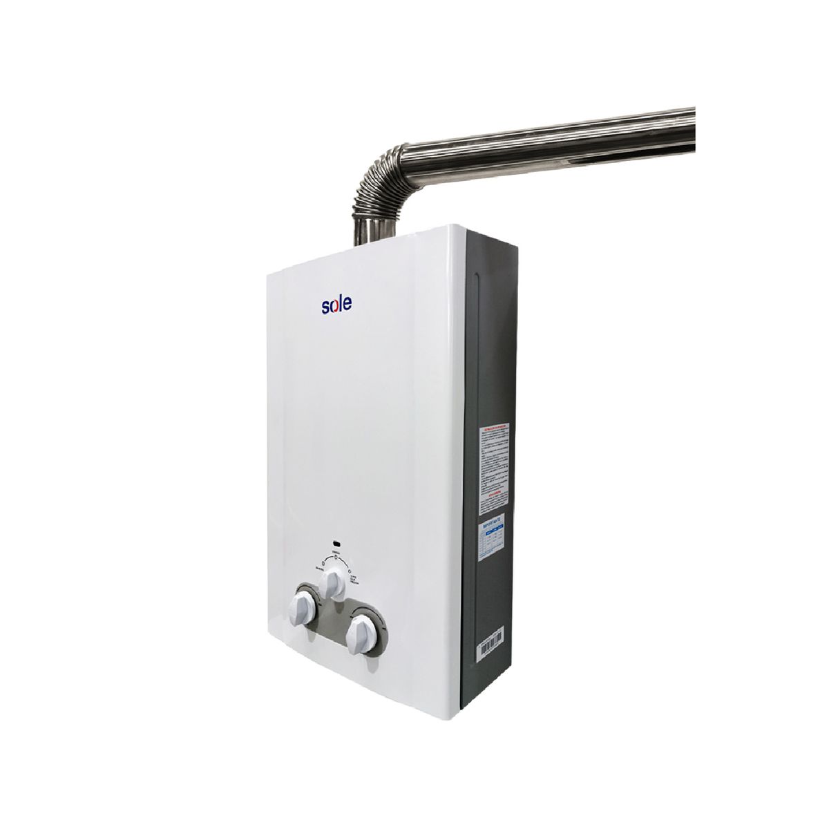 Sole - Calentador Instantáneo Sole Tiro Forzado Glp 10L C/Acc