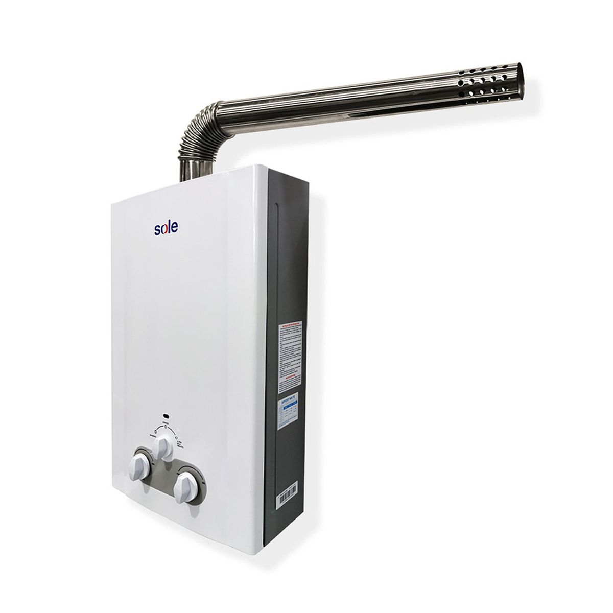 SOLE - Calentador Instantáneo Sole Tiro Forzado Glp 10L C/Acc