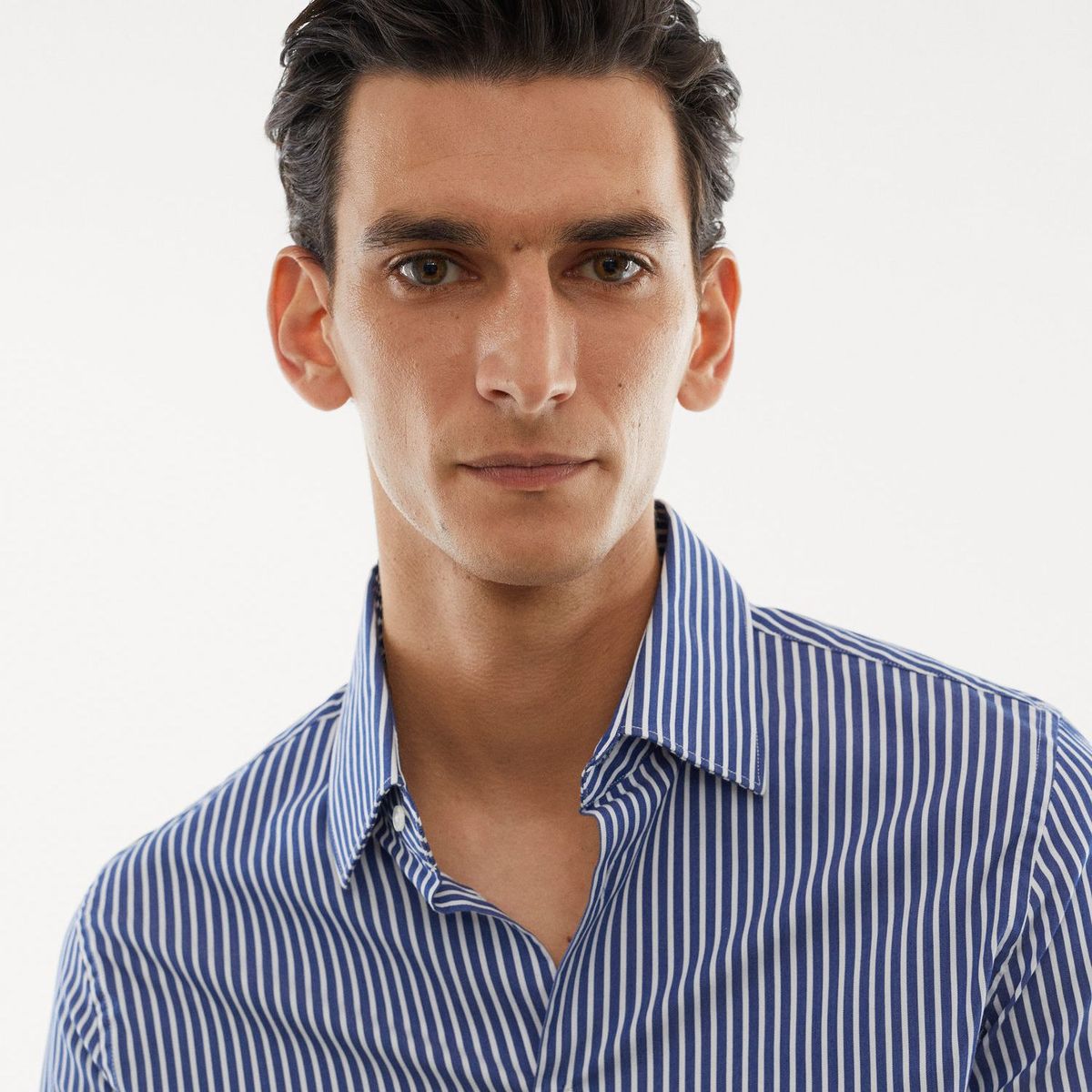 MANGO - Camisa Manga Larga Hombre Mango