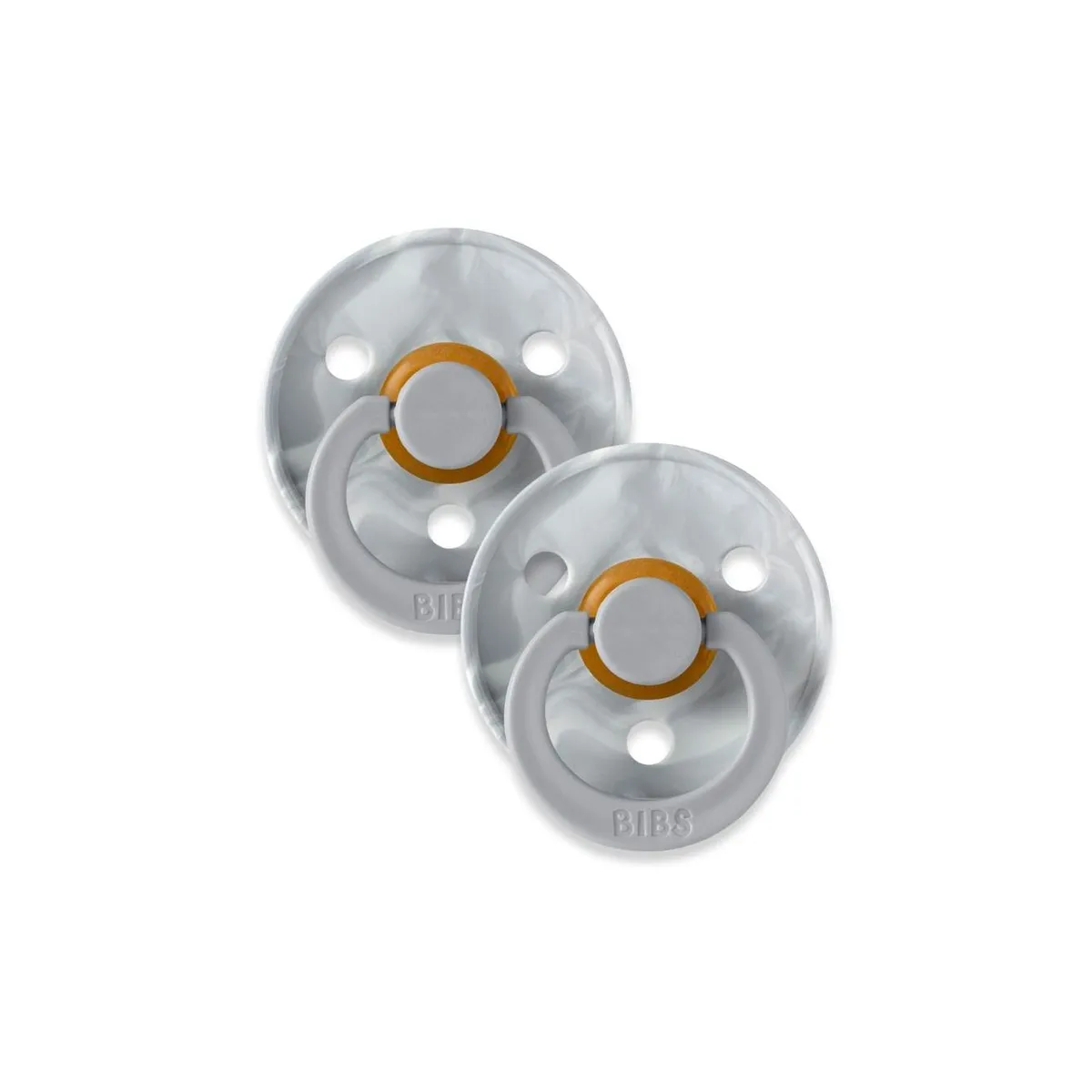 BIBS - Chupon para Bebe x2und TieDye Cloud/Ivory