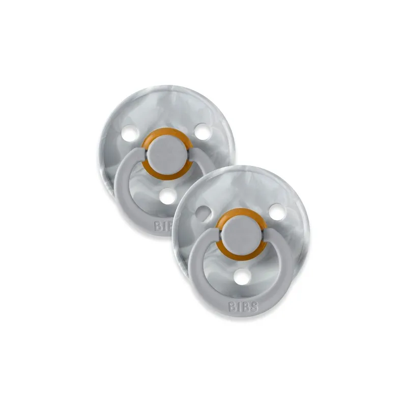 BIBS - Chupon para Bebe x2und TieDye Cloud/Ivory
