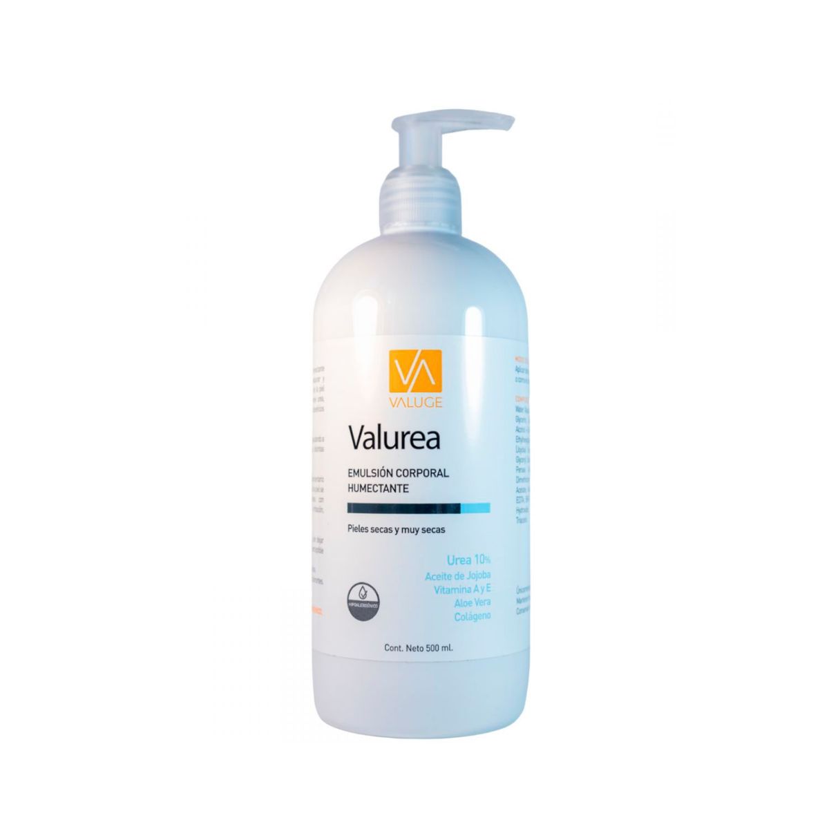 VALUGE - Valurea Urea Emulsión Bomba Dosificadora (500ml)