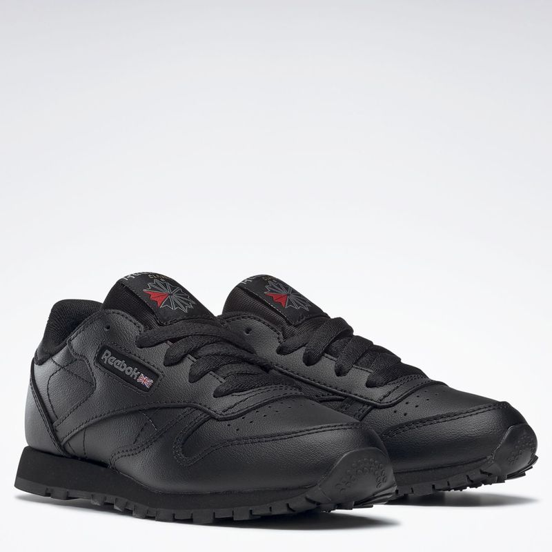 Zapatilla Urbana Zapatillas Reebok Mujer Cuero Negro Zapatillas