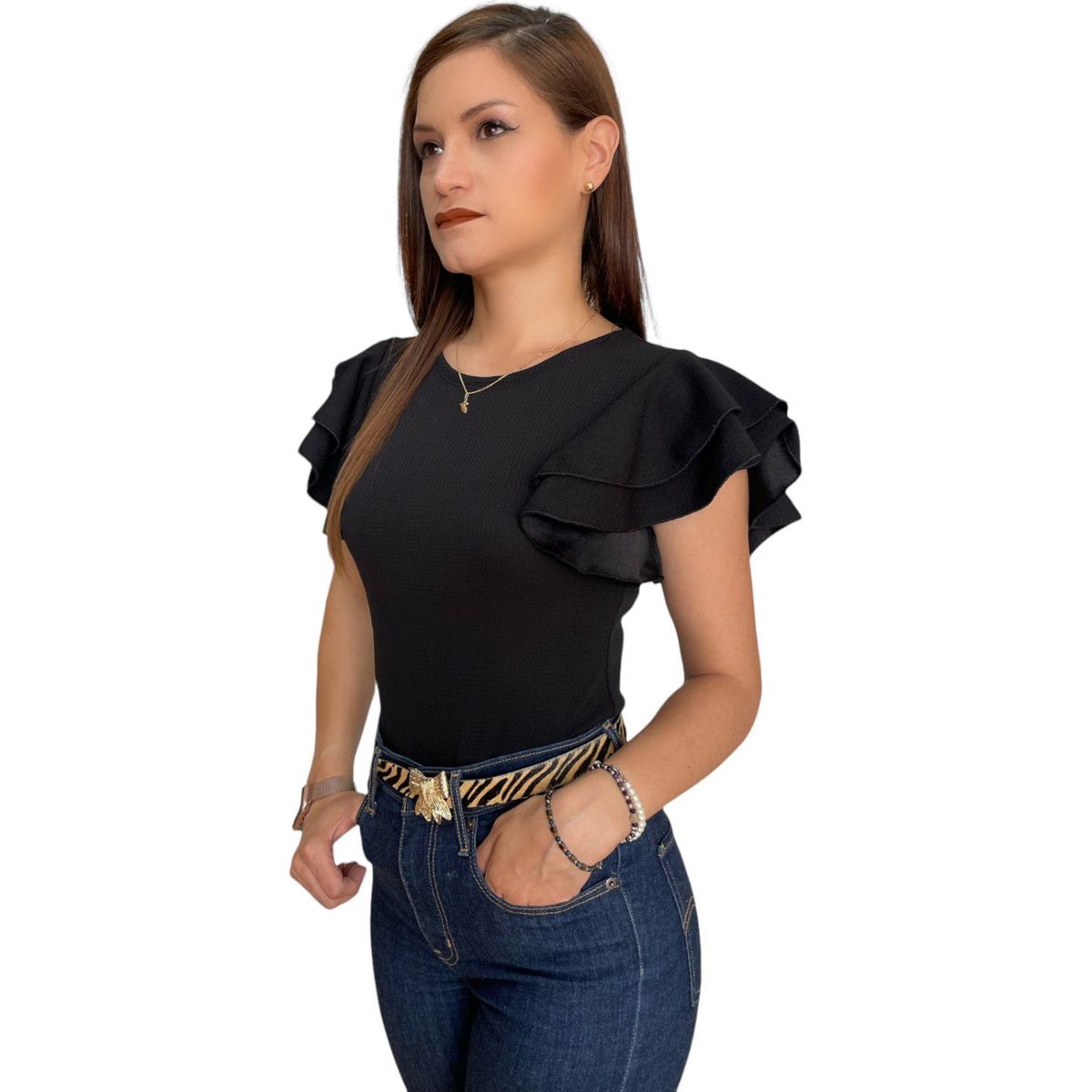 TULULA - Top Manga Corta Mujer Tulula