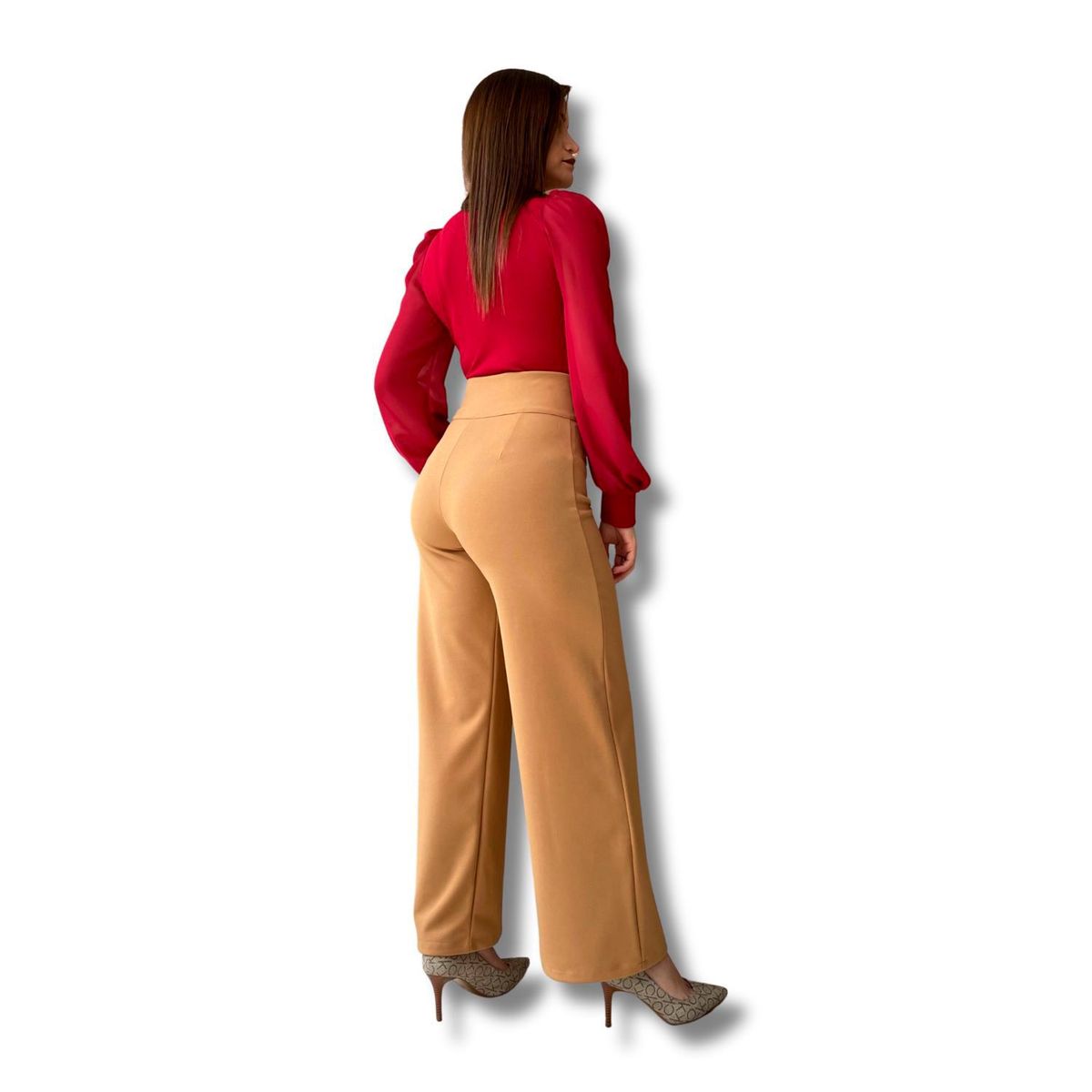TULULA - Pantalon Palazzo Mujer Tulula