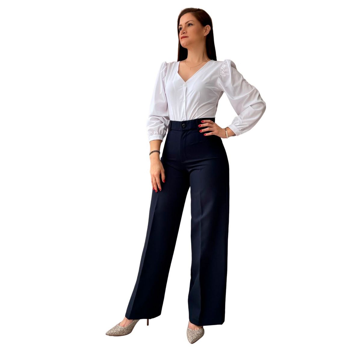 TULULA - Pantalón Recto  Mujer Tulula